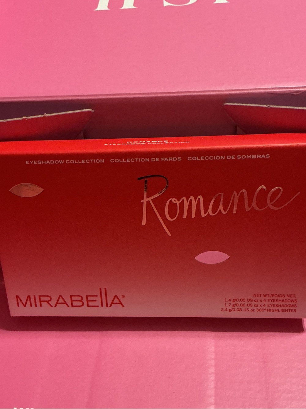 Romance Eyeshadow Palette + Highlighter